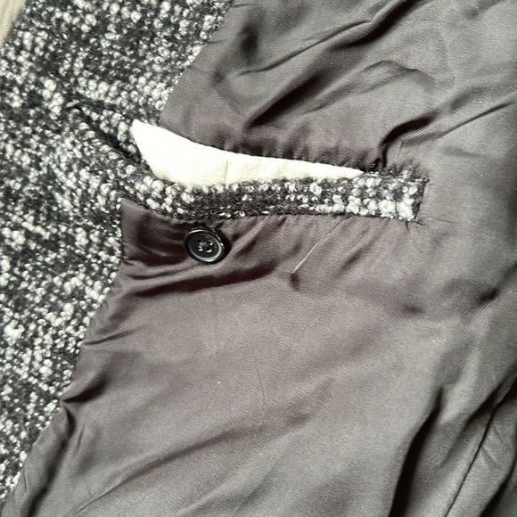 🔥WILFRED🔥 | Black and white tweed park jacket blazer - Picture 7 of 16